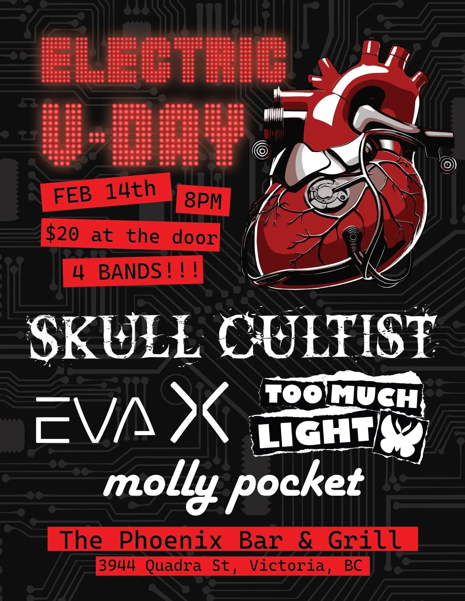 Skull Cultist live at The Phoenix, February 14 2026