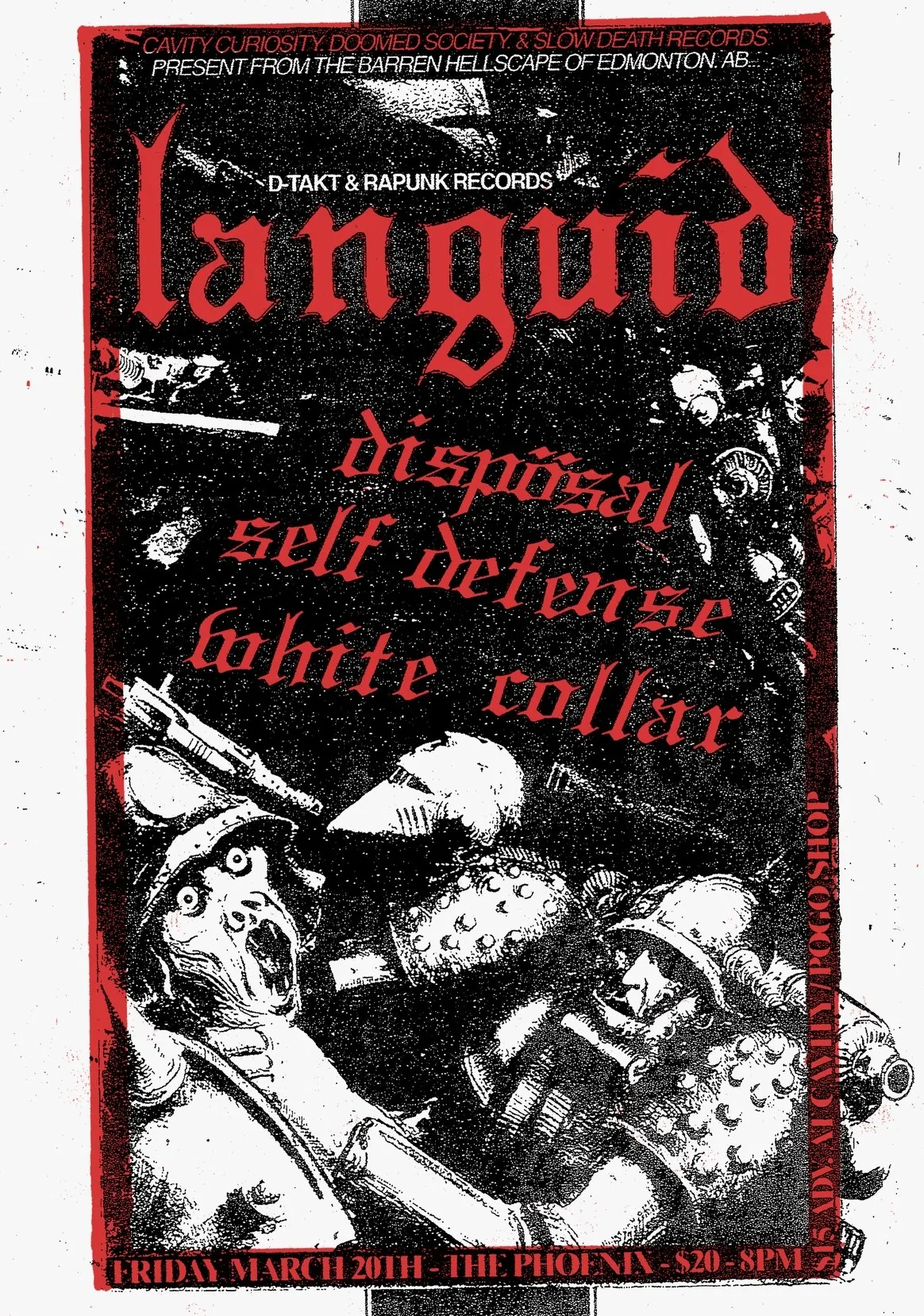Languid live at The Phoenix, March 20 2026