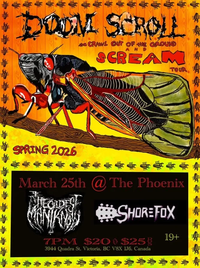 Doom Scroll live at The Phoenix, March 25 2026