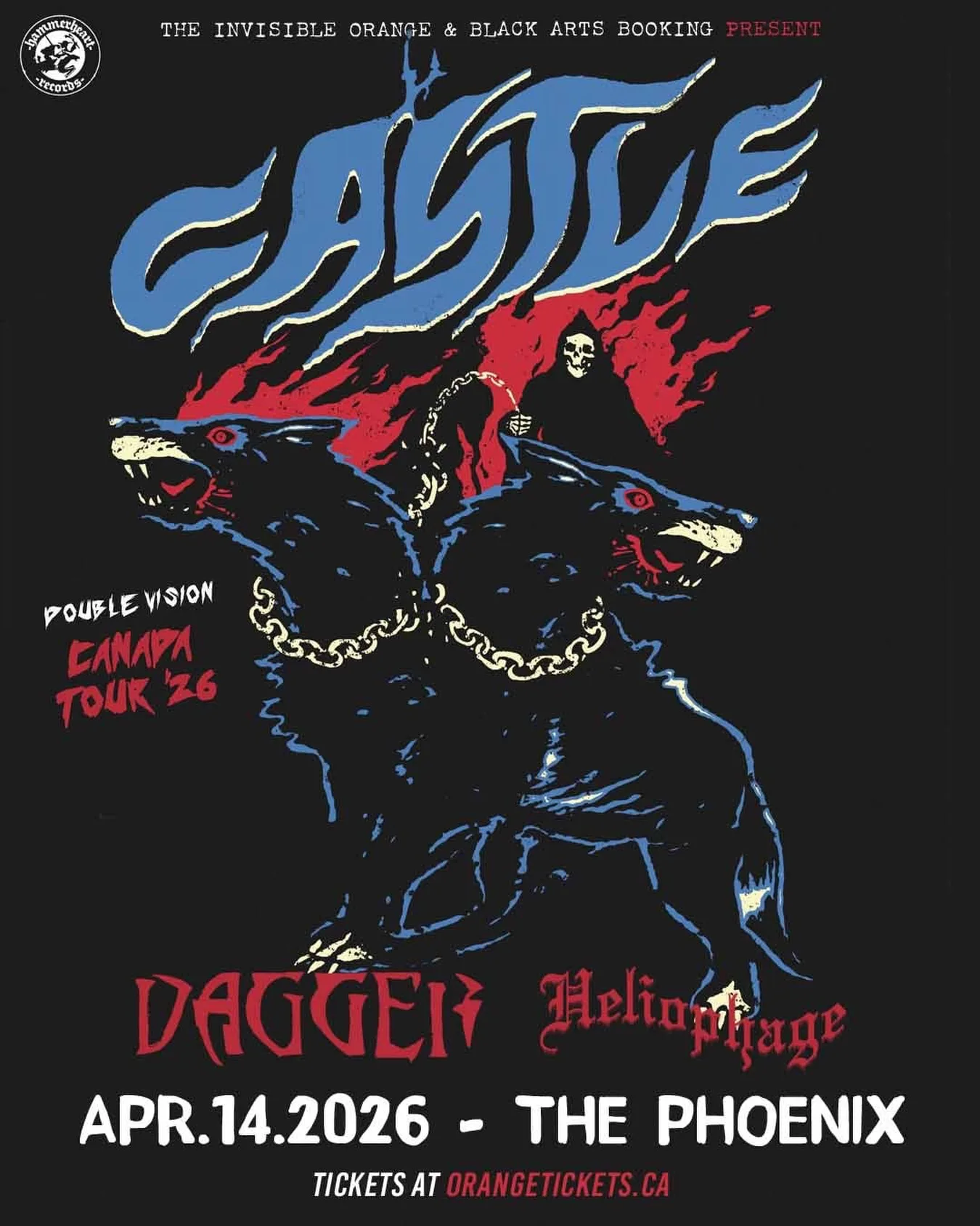 Castle live at The Phoenix, April 14 2026