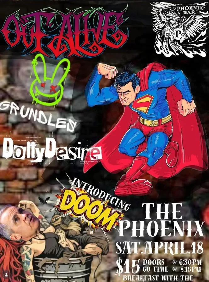 Out Alive live at The Phoenix, April 18 2026