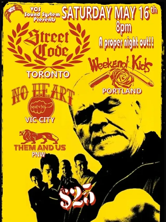 Street Code live at The Phoenix, May 16 2026