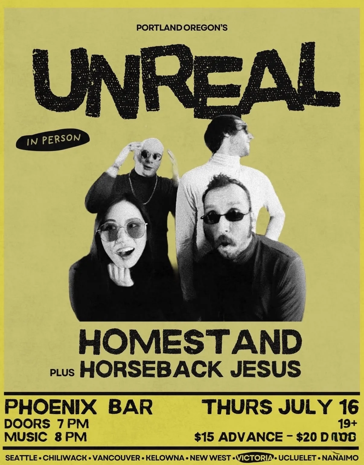 July 16 Unreal Show