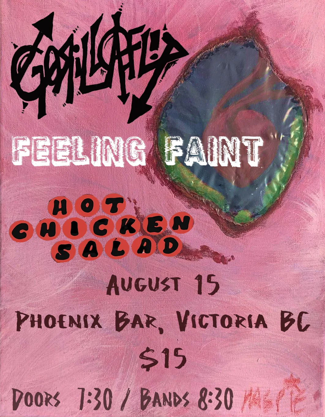 August 15 Gorilla Flip Show