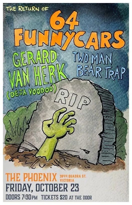 October 23 64 Funnycars Show