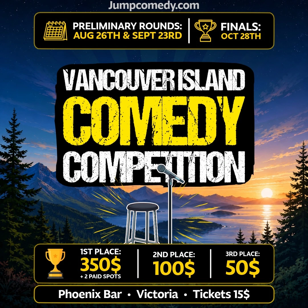 October 28 Vancouver Island Comedy Competition Finals