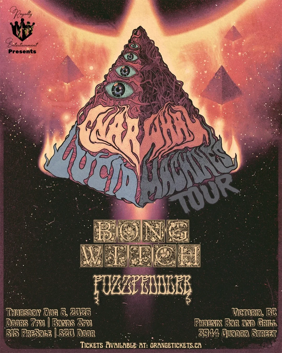 Gnarwhal live at The Phoenix, August 6 2026