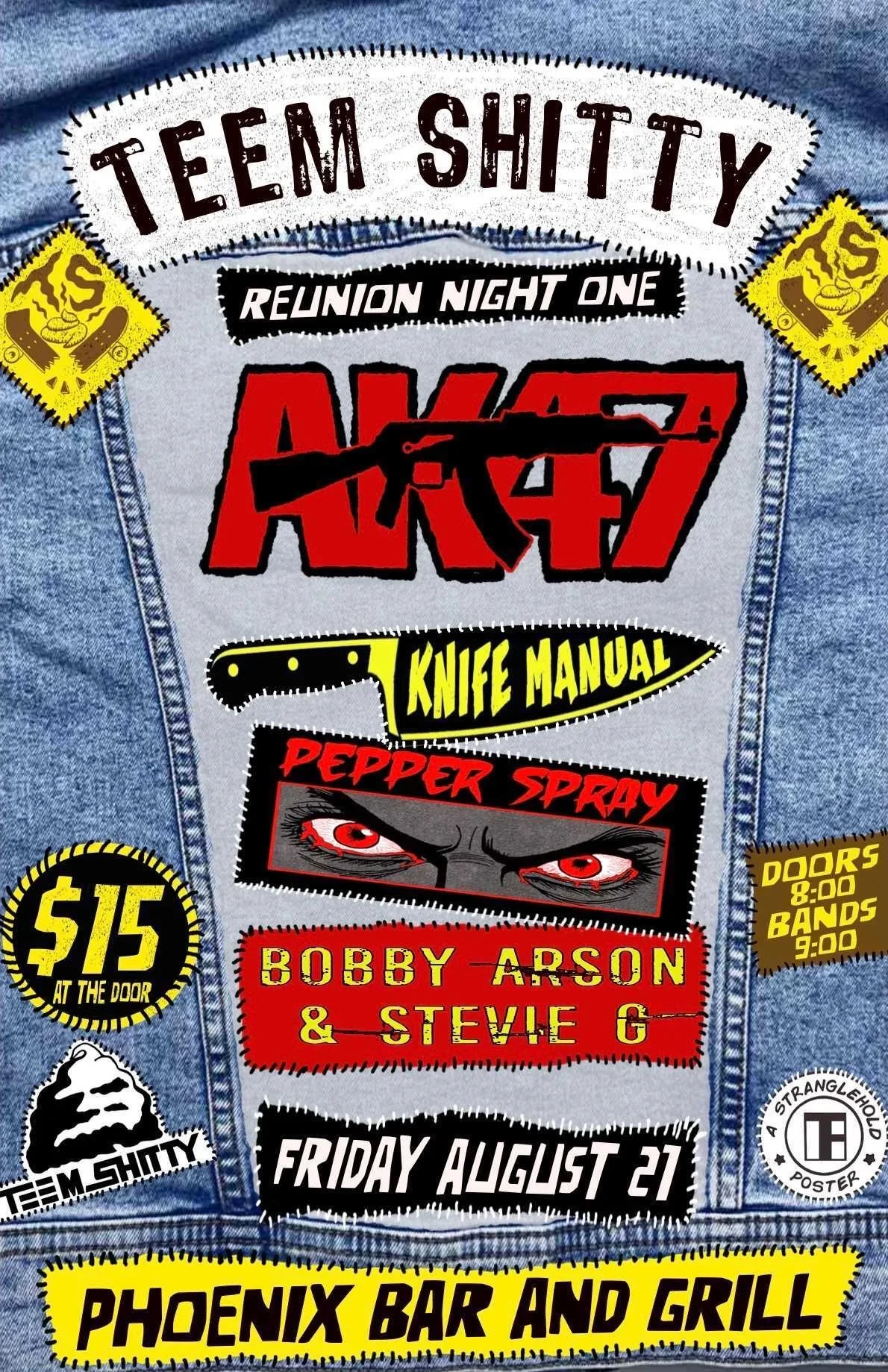 TEEM SHITTY Reunion Night One live at The Phoenix, August 21 2026
