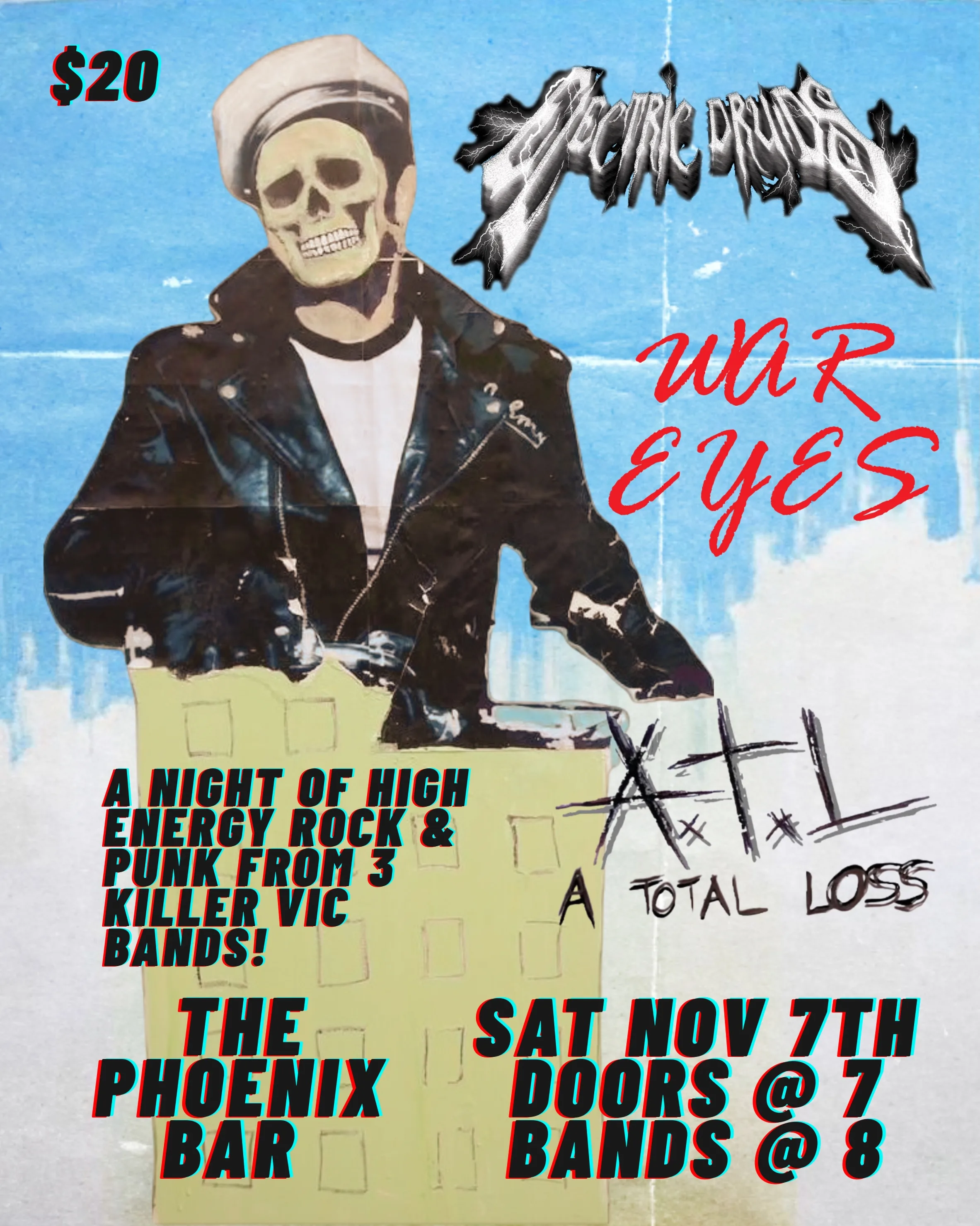 November 7 Electric Druids Show
