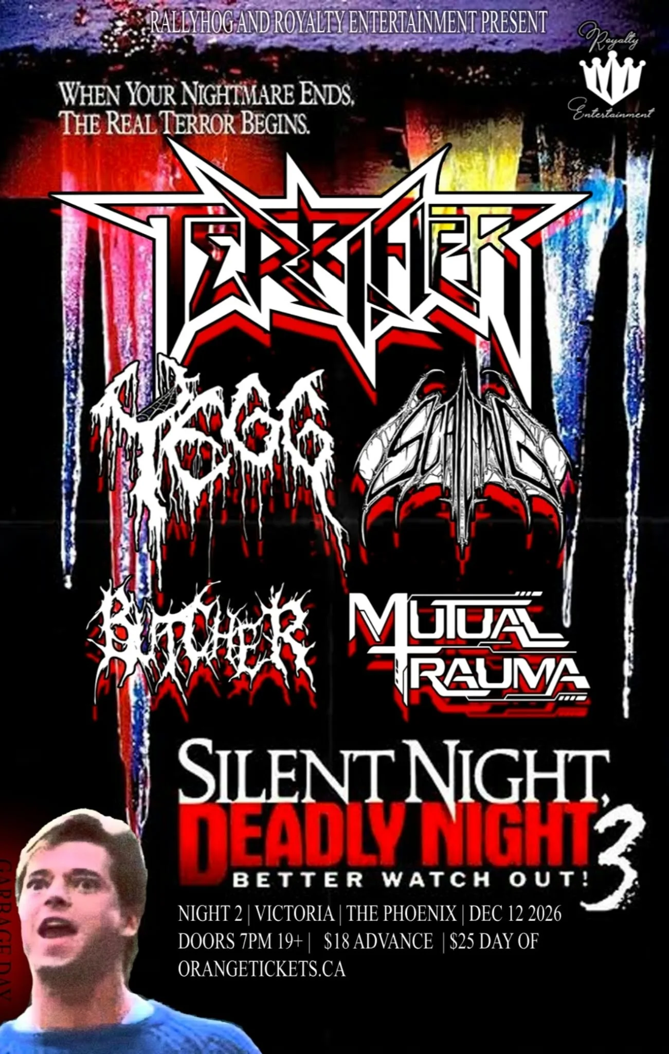 December 12 Terrifier Show